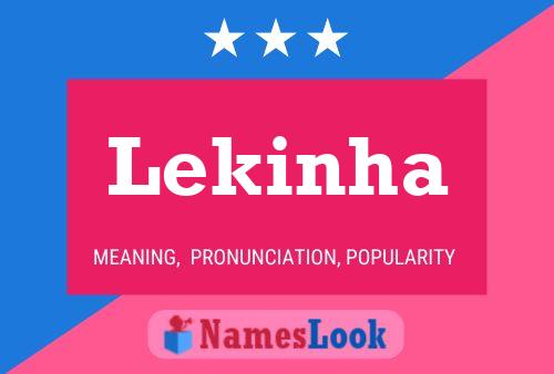 Lekinha Name Poster