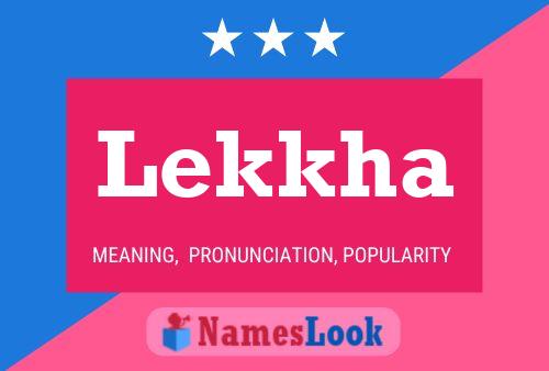 Lekkha Name Poster