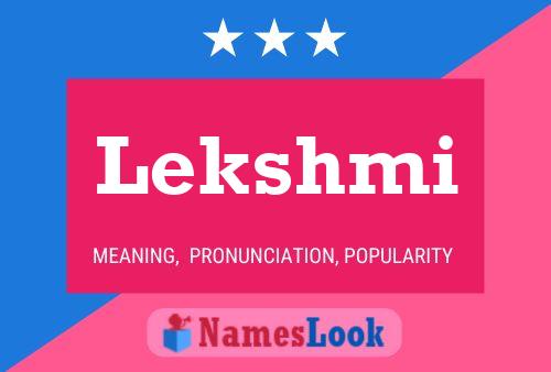 Lekshmi Name Poster