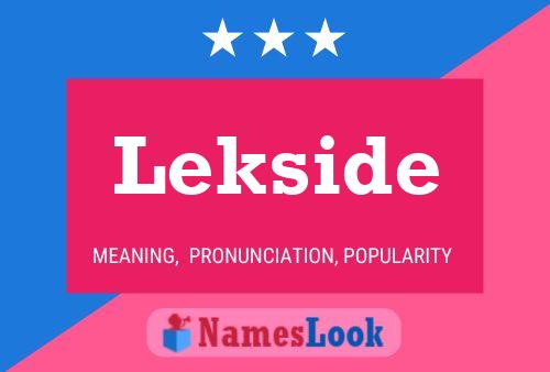 Lekside Name Poster