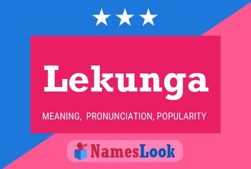 Lekunga Name Poster