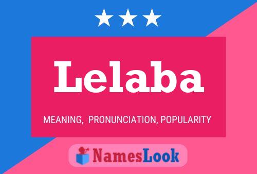 Lelaba Name Poster