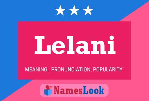 Lelani Name Poster