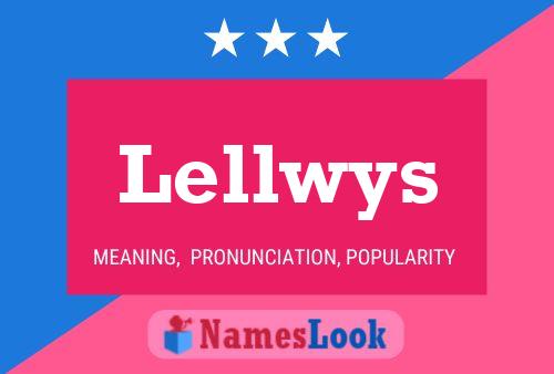 Lellwys Name Poster