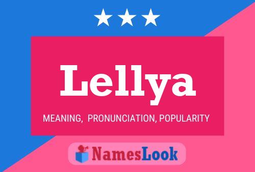 Lellya Name Poster