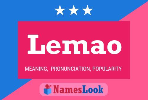 Lemao Name Poster