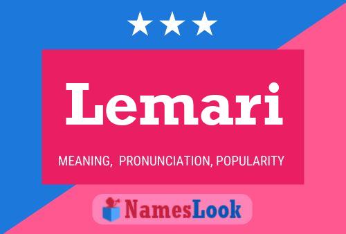 Lemari Name Poster