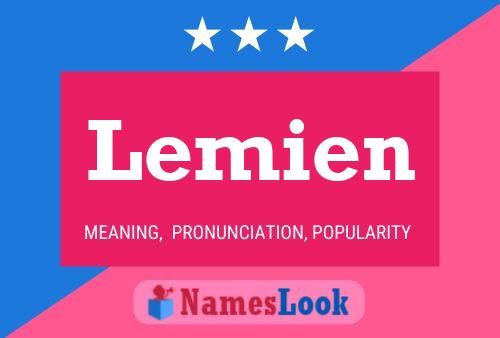 Lemien Name Poster