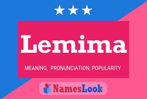 Lemima Name Poster