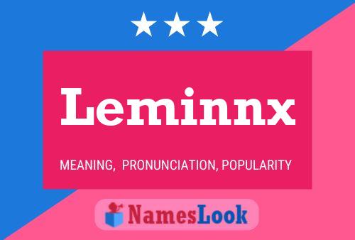 Leminnx Name Poster