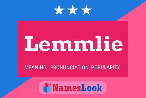 Lemmlie Name Poster