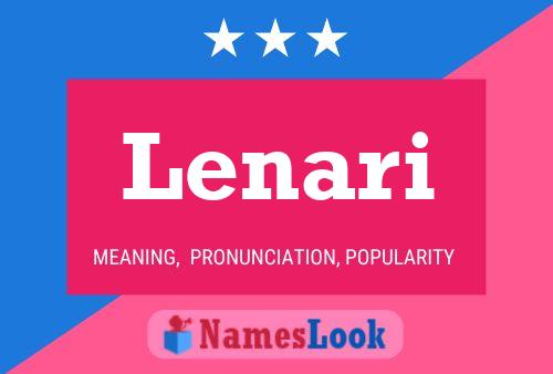 Lenari Name Poster