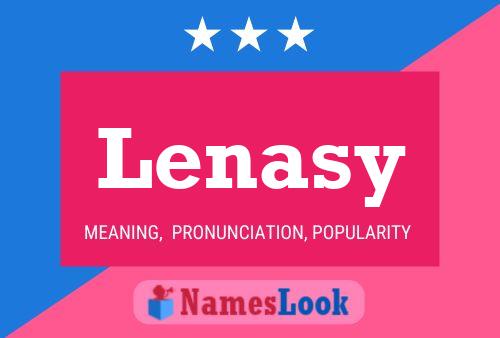 Lenasy Name Poster