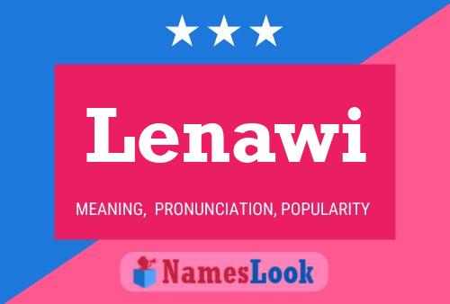 Lenawi Name Poster