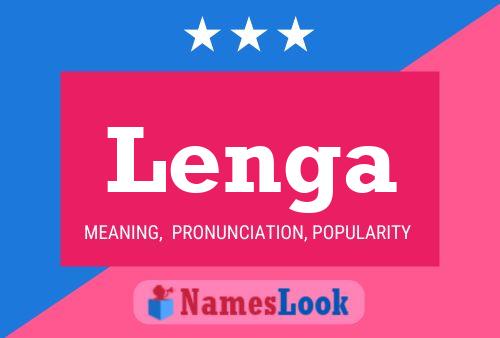 Lenga Name Poster