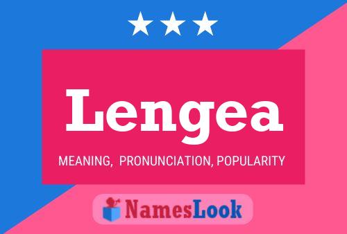 Lengea Name Poster