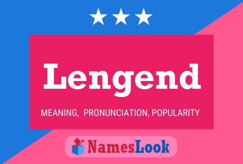 Lengend Name Poster