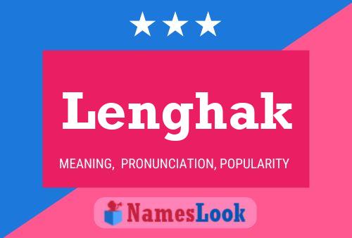 Lenghak Name Poster