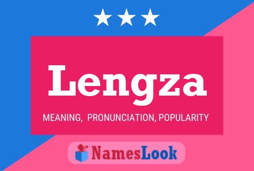 Lengza Name Poster