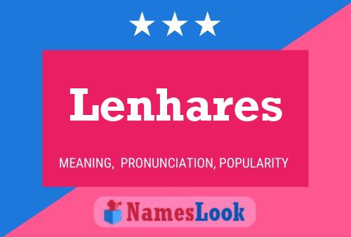 Lenhares Name Poster