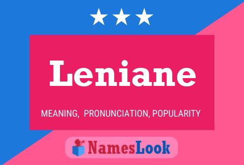 Leniane Name Poster