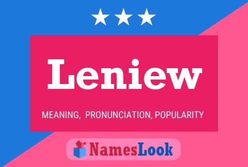 Leniew Name Poster