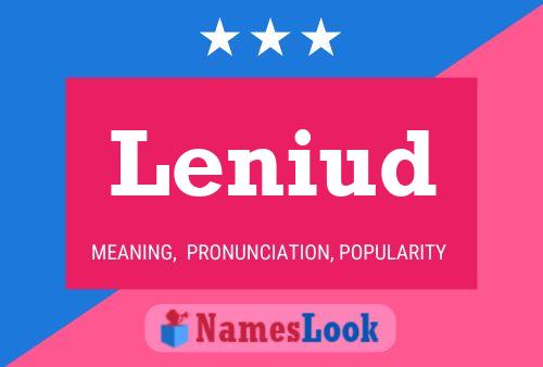 Leniud Name Poster