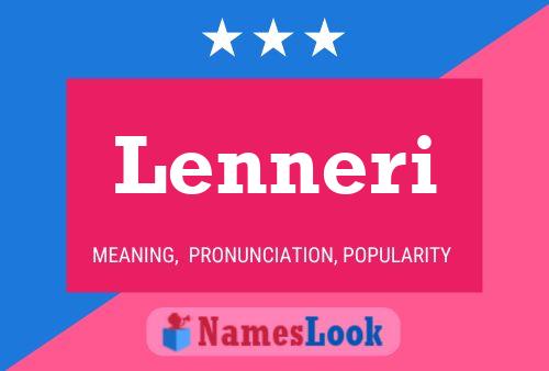 Lenneri Name Poster