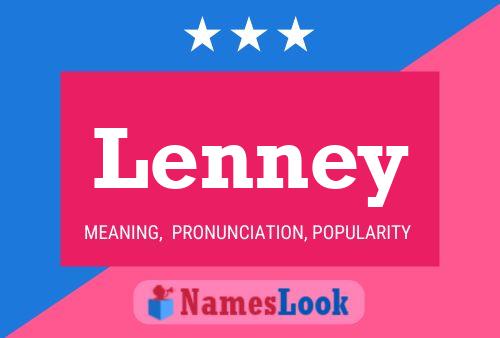 Lenney Name Poster