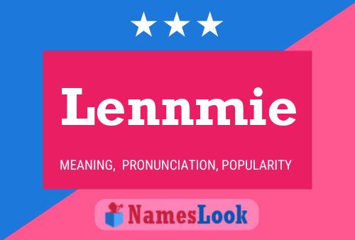 Lennmie Name Poster