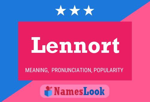 Lennort Name Poster