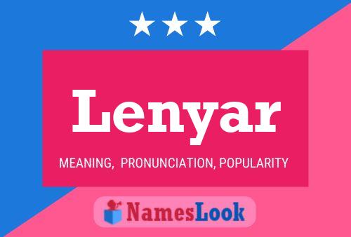 Lenyar Name Poster