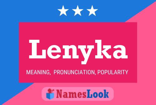 Lenyka Name Poster