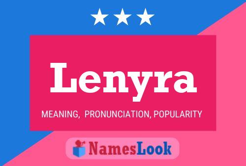 Lenyra Name Poster