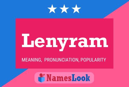 Lenyram Name Poster