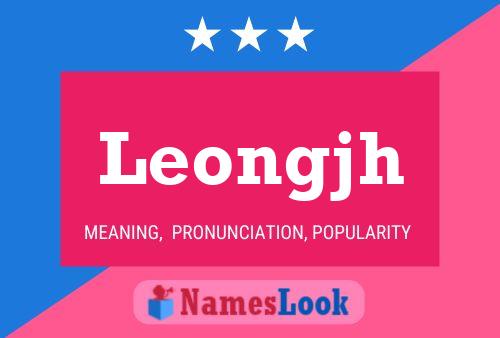 Leongjh Name Poster