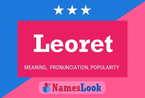 Leoret Name Poster