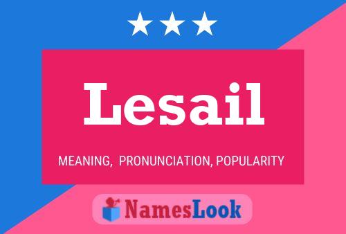 Lesail Name Poster