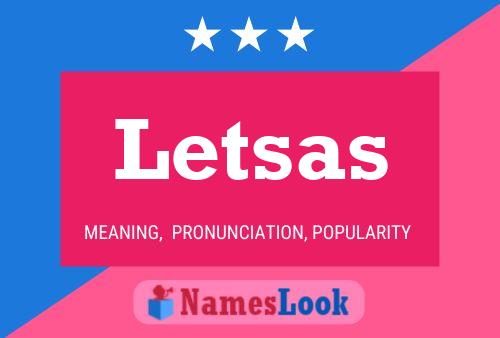 Letsas Name Poster