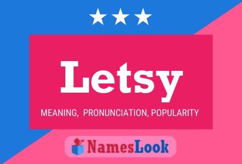 Letsy Name Poster