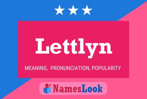 Lettlyn Name Poster