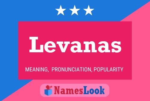 Levanas Name Poster