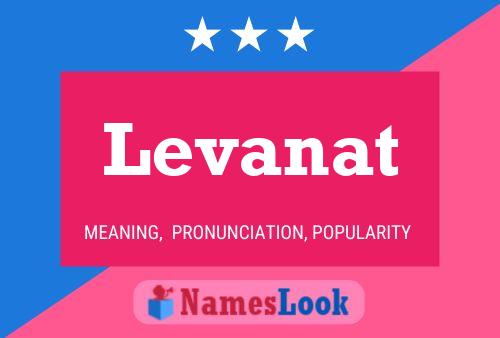 Levanat Name Poster