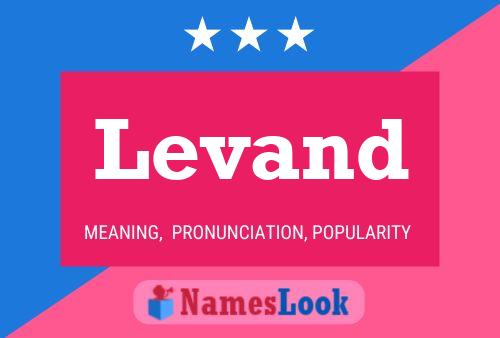 Levand Name Poster