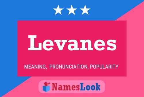 Levanes Name Poster