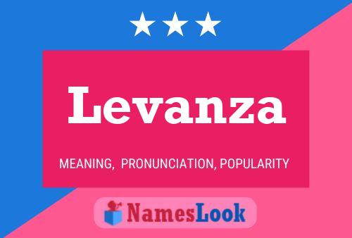 Levanza Name Poster