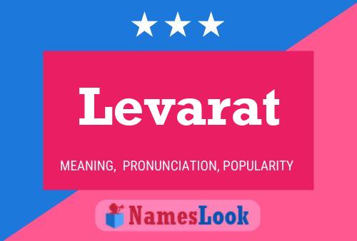 Levarat Name Poster