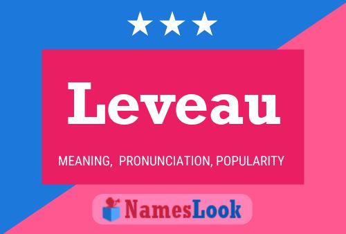 Leveau Name Poster