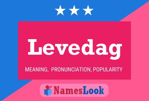 Levedag Name Poster