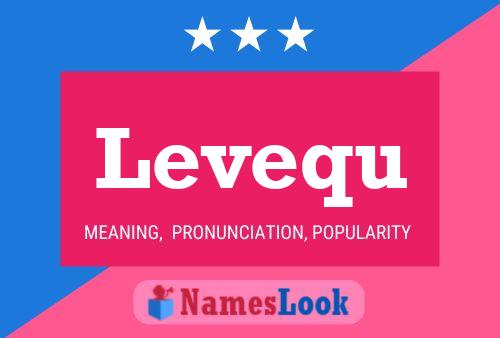 Levequ Name Poster